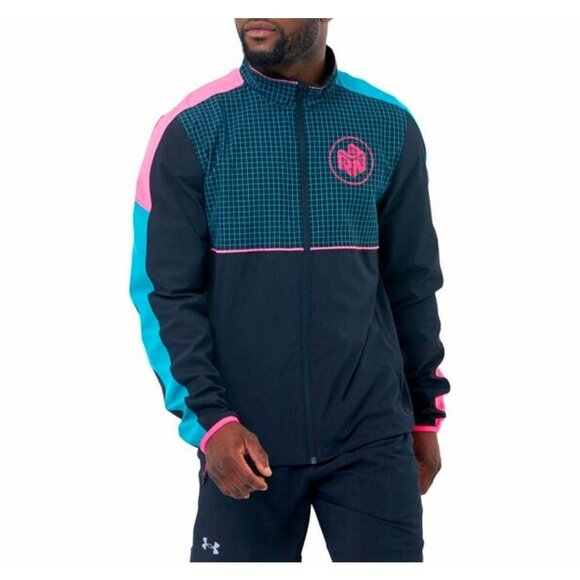 Under Armour Running Windbreaker Lightweight Run Anywhere Storm Jacket Men XL - Picture 1 of 4